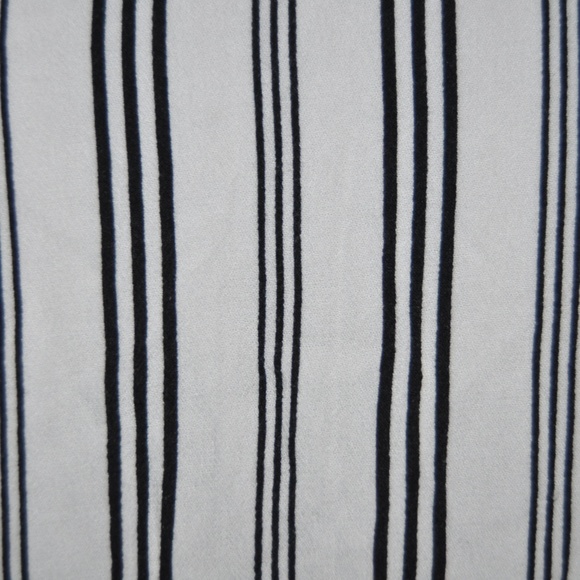 TORRID Black+White Striped Surplice Top [E1] - Picture 6 of 8